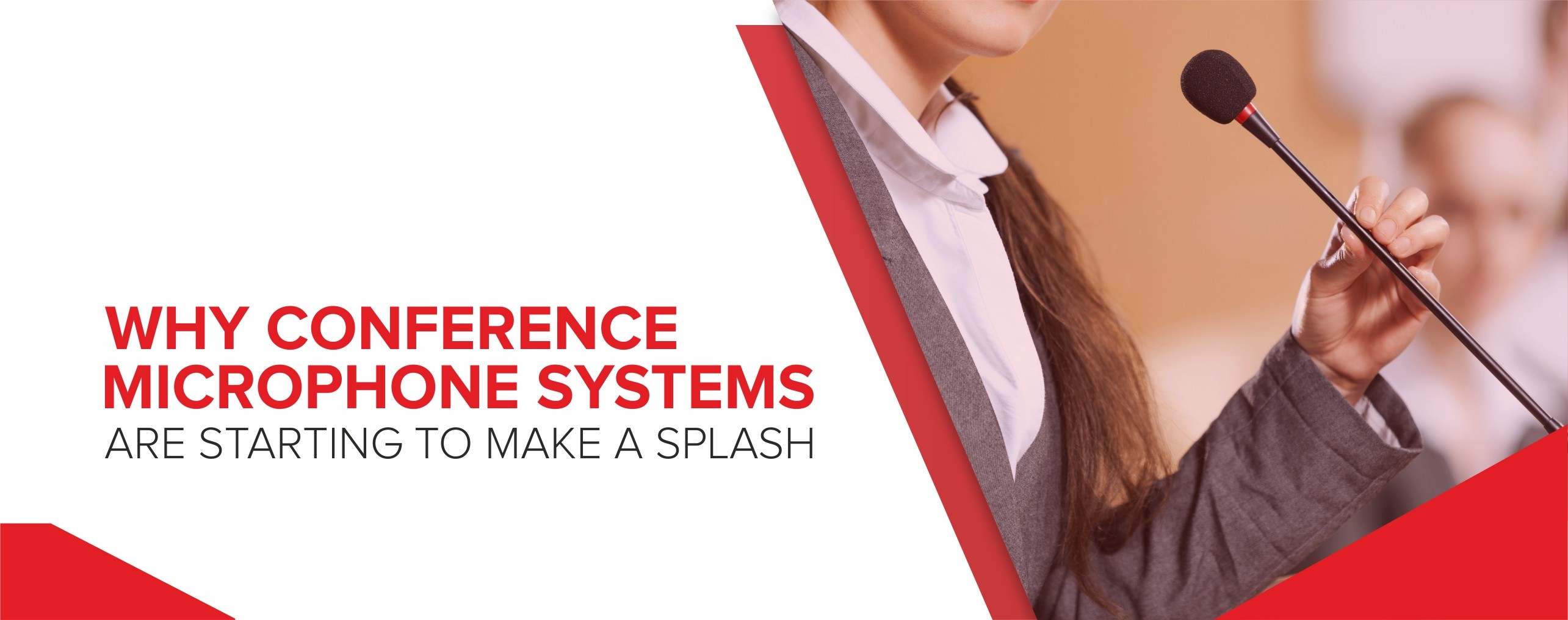 Why Conference Microphone Systems Are Starting to Make a Splash | Wireless  Conference Systems in India