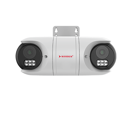 4MP (2MP x 2) Panoramic Dome Camera-ENC-HPD7D-50R-90