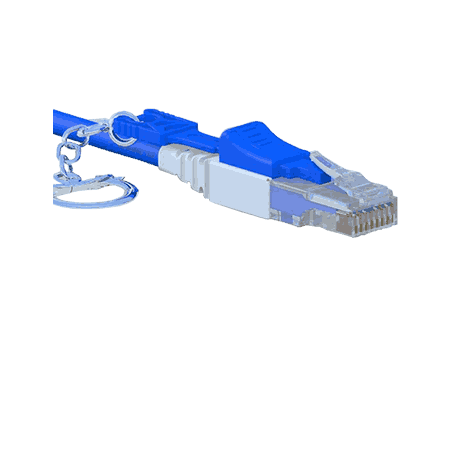 Category 6 U-UTP Key Lock Patch Cord 127-91101X