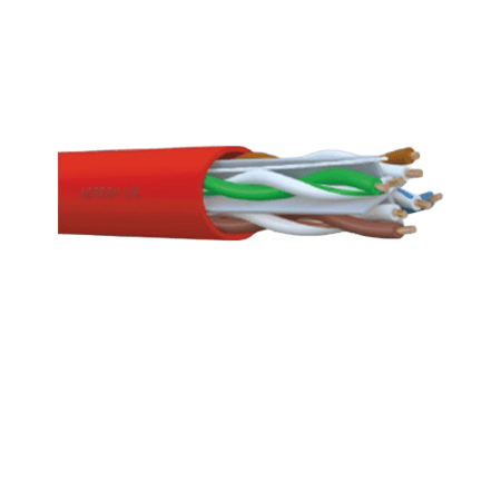 Category 6 UUTP 23 AWG 4 Pair Cable CM PVC-120-47001104X