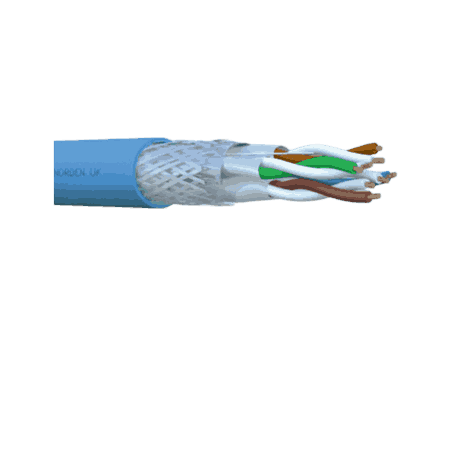 Category 6A S-FTP 4 Pair Plenum (CMP) Cable 114-15701504X