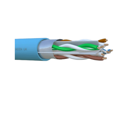 Category 6A UUTP 23 AWG 4 Pair Cable LSOH-114-1000Q104X