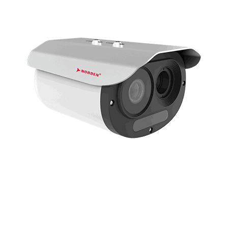 2MP IP Dual Sensor Temperature Detection Thermal Bullet Camera ENC-HBU5M-80R-35