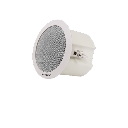 40W COAXIAL CEILING SPEAKER WITH MULTIPLE POWER TAP OPTION NVS-10390040CS