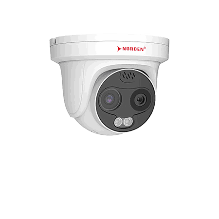 4MP IP Dual Sensor Temperature Detection Thermal Compact Dome Camera ENC-HCD7F-35R-35