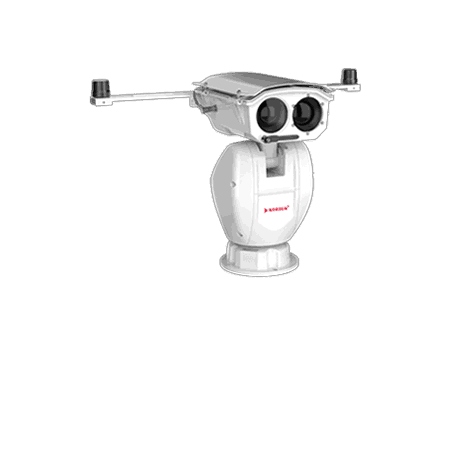 4MP IP Dual Sensor Temperature Detection Thermal PTZ Camera ENC-HPT7Z-56X-06