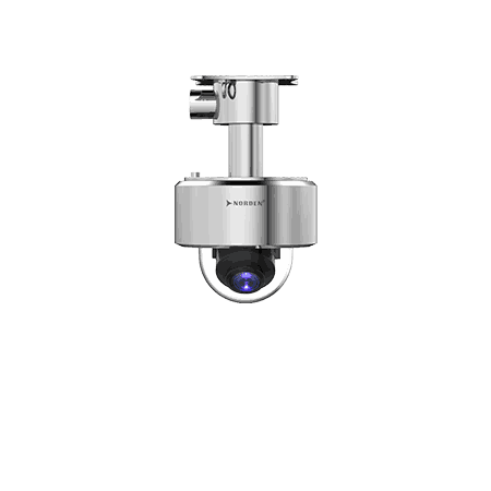 5MP SS316L Explosion Proof IR IP Dome Camera ENC-HVD8M-40R-25