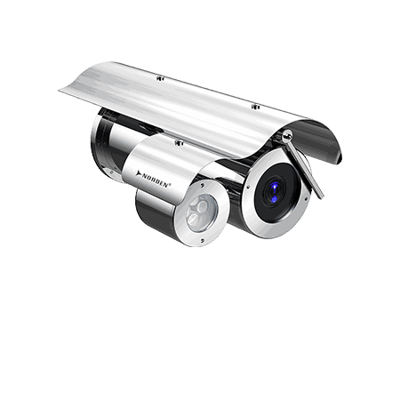 5MP SS316L Explosion Proof IR IP H.265 Bullet Camera ENC-HBU8Z-100R-41