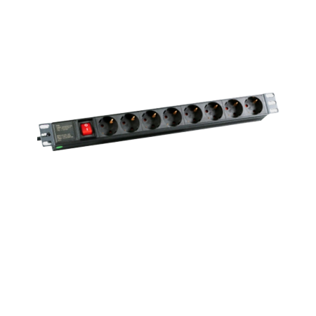POWER-DISTRIBUTION-UNIT-CEE-7-3-SOCKET-WITH-SWITCH-1U