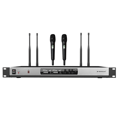 Wireless Microphone Set (2 hand-held)